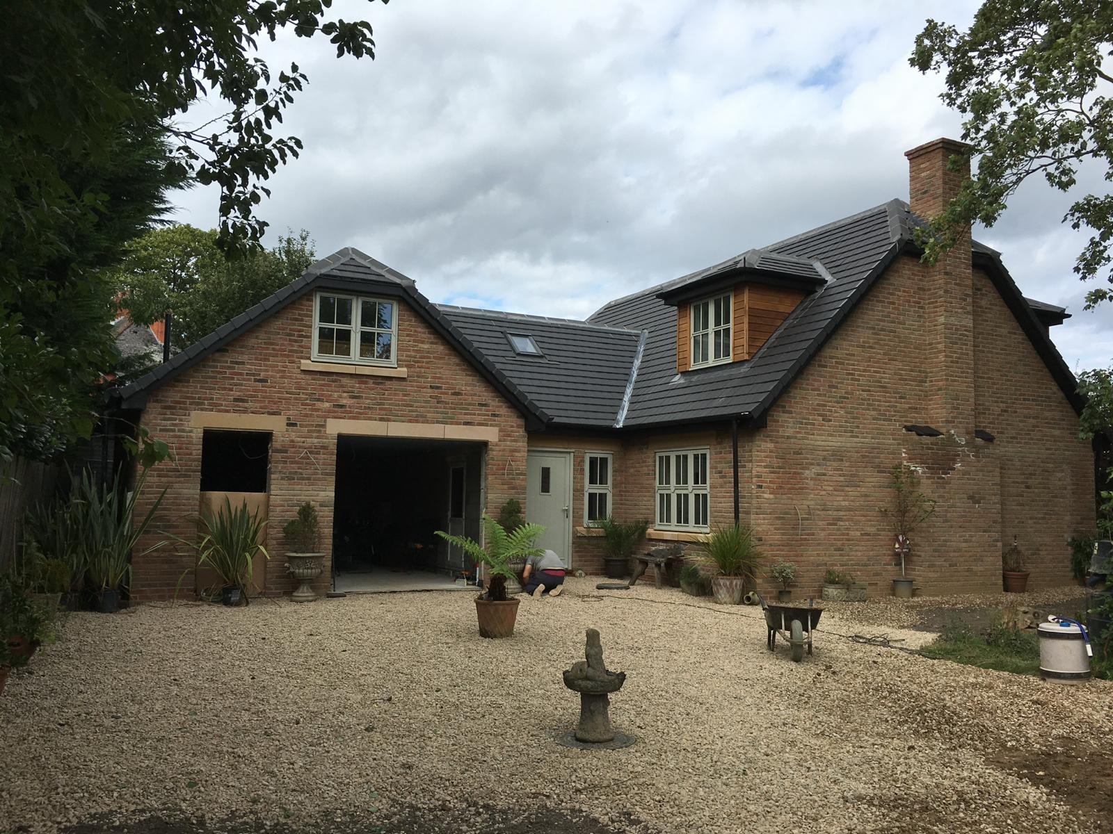 Completed residential new build